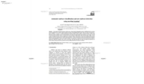 Automatic malware classification and new malware detection using machine learning*